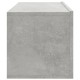 2 db betonszürke szerelt fa fali tv-szekrény 100 x 30 x 30 cm 2 db betonszürke szerelt fa fali tv-szekrény 100 x 30 x 30 cm