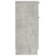 2 db betonszürke szerelt fa tálalószekrény 30 x 30 x 70 cm