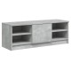 Betonszürke szerelt fa tv-szekrény 102 x 35,5 x 36,5 cm