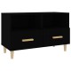 Fekete szerelt fa tv-szekrény 80 x 36 x 50 cm Fekete szerelt fa tv-szekrény 80 x 36 x 50 cm
