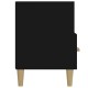 Fekete szerelt fa tv-szekrény 102 x 36 x 50 cm Fekete szerelt fa tv-szekrény 102 x 36 x 50 cm
