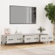 Betonszürke szerelt fa tv-szekrény 150 x 34,5 x 30 cm