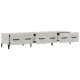 Betonszürke szerelt fa tv-szekrény 150 x 34,5 x 30 cm