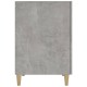 Betonszürke szerelt fa íróasztal 140 x 50 x 75 cm