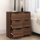 2 db barna tölgyszínű szerelt fa tálalószekrény 30x30x70 cm 2 db barna tölgyszínű szerelt fa tálalószekrény 30x30x70 cm