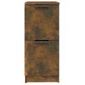 2 db füstös tölgyszínű szerelt fa tálalószekrény 30x30x70 cm 2 db füstös tölgyszínű szerelt fa tálalószekrény 30x30x70 cm