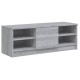 Szürke sonoma színű szerelt fa tv-szekrény 102 x 35,5 x 36,5 cm