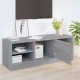 Szürke sonoma színű szerelt fa tv-szekrény 102 x 35,5 x 36,5 cm