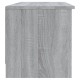 Szürke sonoma színű szerelt fa tv-szekrény 102 x 35,5 x 36,5 cm
