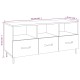 Szürke sonoma színű szerelt fa tv-szekrény 102 x 35 x 50 cm