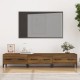 Barna tölgyszínű szerelt fa tv-szekrény 150 x 34,5 x 30 cm Barna tölgyszínű szerelt fa tv-szekrény 150 x 34,5 x 30 cm