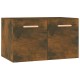 Füstös tölgyszínű szerelt fa faliszekrény 60x36,5x35 cm Füstös tölgyszínű szerelt fa faliszekrény 60x36,5x35 cm