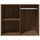 Barna tölgy színű szerelt fa pipereszekrény 80 x 40 x 65 cm