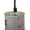 Kerek többszínű ipari függőlámpa 25 w 17 cm e27