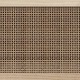 Fekete fenyőfa és természetes rattan tv-szekrény 105x30x40 cm