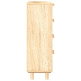 Barna tömör fenyő/természetes rattan tálalószekrény 40x30x90 cm Barna tömör fenyő/természetes rattan tálalószekrény 40x30x90 cm