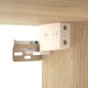 4 db sonoma-tölgy színű szerelt fa tv-szekrény 80 x 30 x 30 cm