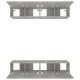 Vidaxl4 db betonszürke szerelt fa fali tv-szekrény 80 x 30 x 30 cm Vidaxl4 db betonszürke szerelt fa fali tv-szekrény 80 x 30 x 30 cm