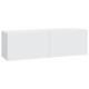 4 db fehér fali tv-szekrény 100 x 30 x 30 cm 4 db fehér fali tv-szekrény 100 x 30 x 30 cm