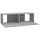 4 db szürke sonoma színű fali tv-szekrény 100 x 30 x 30 cm 4 db szürke sonoma színű fali tv-szekrény 100 x 30 x 30 cm