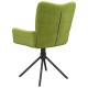 2 db világoszöld bársony forgó étkezőszék