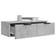 2 db betonszürke szerelt fa fali szekrény 68 x 30 x 20 cm 2 db betonszürke szerelt fa fali szekrény 68 x 30 x 20 cm