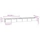 2 db betonszürke szerelt fa faliszekrény 102 x 30 x 20 cm 2 db betonszürke szerelt fa faliszekrény 102 x 30 x 20 cm