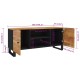 Tömör akácfa tv-szekrény 105 x 33 x 46 cm Tömör akácfa tv-szekrény 105 x 33 x 46 cm