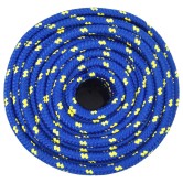 Kék polipropilén hajókötél 14 mm 25 m