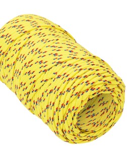 Sárga polipropilén hajókötél 2 mm 100 m