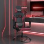 Fekete és bordó műbőr masszázsjátékszék