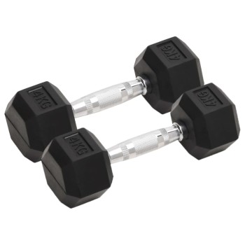 2 db összesen öntöttvas súlyzó 8 kg