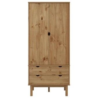 Otta tömör fenyőfa gardrób 76,5 x 53 x 172 cm