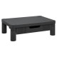 Fekete monitorállvány 43 x 30,5 x 13 cm Fekete monitorállvány 43 x 30,5 x 13 cm