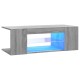 Szürke sonoma színű led-es tv-szekrény 90 x 39 x 30 cm Szürke sonoma színű led-es tv-szekrény 90 x 39 x 30 cm