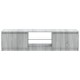 Szürke sonoma színű tv-szekrény led-ekkel 140 x 40 x 35,5 cm Szürke sonoma színű tv-szekrény led-ekkel 140 x 40 x 35,5 cm