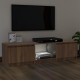 Barna tölgyszínű tv-szekrény led-ekkel 140 x 40 x 35,5 cm Barna tölgyszínű tv-szekrény led-ekkel 140 x 40 x 35,5 cm