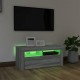 Szürke sonoma színű tv-szekrény led-világítással 90x35x40 cm Szürke sonoma színű tv-szekrény led-világítással 90x35x40 cm