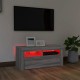 Szürke sonoma színű tv-szekrény led-világítással 90x35x40 cm Szürke sonoma színű tv-szekrény led-világítással 90x35x40 cm
