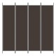 4 paneles barna szövet paraván 200x200 cm 4 paneles barna szövet paraván 200x200 cm