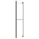fehér 5 paneles paraván 250x220 cm szövet