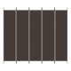 5 paneles barna szövet paraván 250 x 220 cm 5 paneles barna szövet paraván 250 x 220 cm