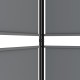 5 paneles antracitszürke szövet térelválasztó 250x200 cm 5 paneles antracitszürke szövet térelválasztó 250x200 cm