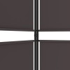 3 paneles barna szövet paraván 150x220 cm