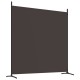 4 paneles barna szövet térelválasztó 698x180 cm 4 paneles barna szövet térelválasztó 698x180 cm