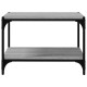 Szürke sonoma színű szerelt fa és acél tv-szekrény 60x33x41 cm Szürke sonoma színű szerelt fa és acél tv-szekrény 60x33x41 cm