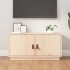 Tömör fenyőfa tv-szekrény 80 x 34 x 40 cm