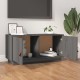 Szürke tömör fenyőfa tv-szekrény 80 x 34 x 40 cm Szürke tömör fenyőfa tv-szekrény 80 x 34 x 40 cm