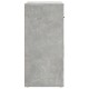 Betonszürke szerelt fa tálalószekrény 80x33x70 cm