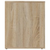 2 db sonoma tölgy színű éjjeliszekrény 50x39x47 cm